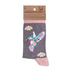 Wrendale Bird Socks - Wisteria Wishes (SOCK023)